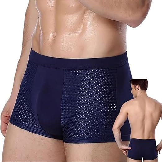 BOXER EN FIBRE DE BAMBOU POUR UN CONFORT TOUT AU LONG DE LA JOURNEE (Lot de 4)