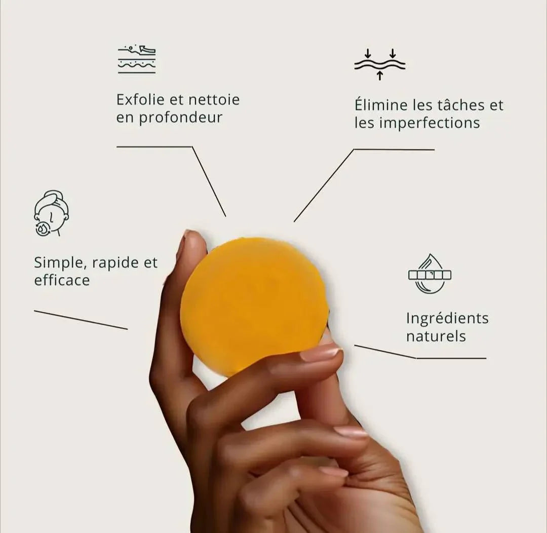 Cotons au Curcuma Anti-Imperfections(60 Pads)