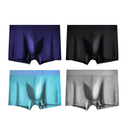 BOXER EN FIBRE DE BAMBOU POUR UN CONFORT TOUT AU LONG DE LA JOURNEE (Lot de 4)